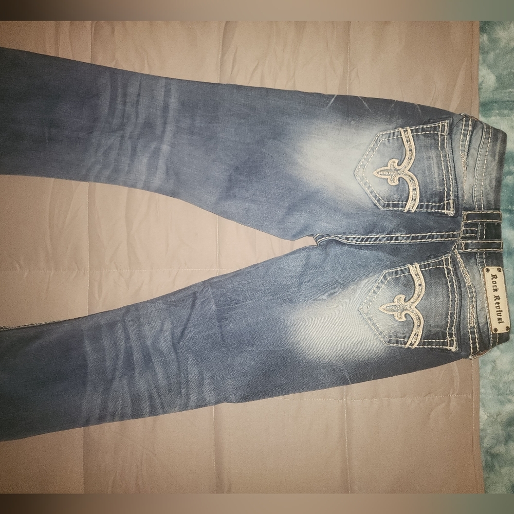 Rock Revival Jean's Size 27 Eloise Easy Boot Cut